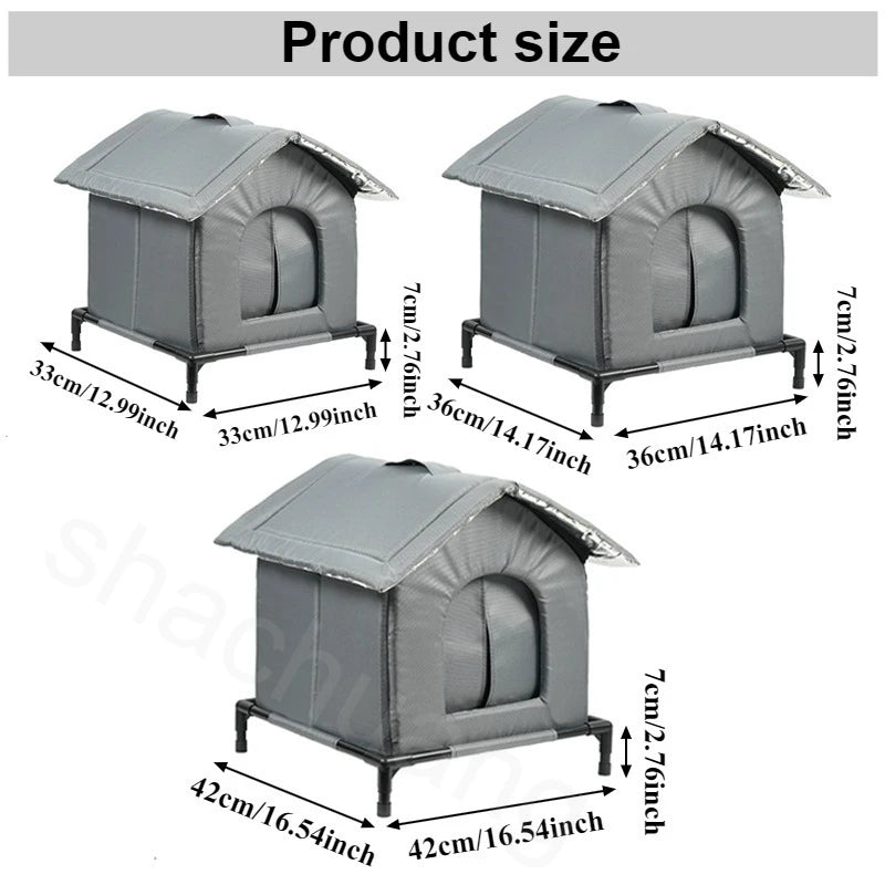 Casa Refugio para Gatos Exterior